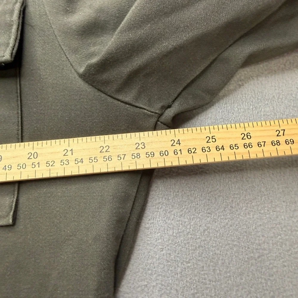 VTG Military Style Insulated Coveralls Jumpsuit Regular Fit Large Green Cotton